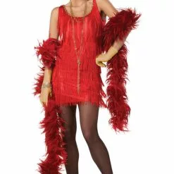 Red Fashion Flapper Costume