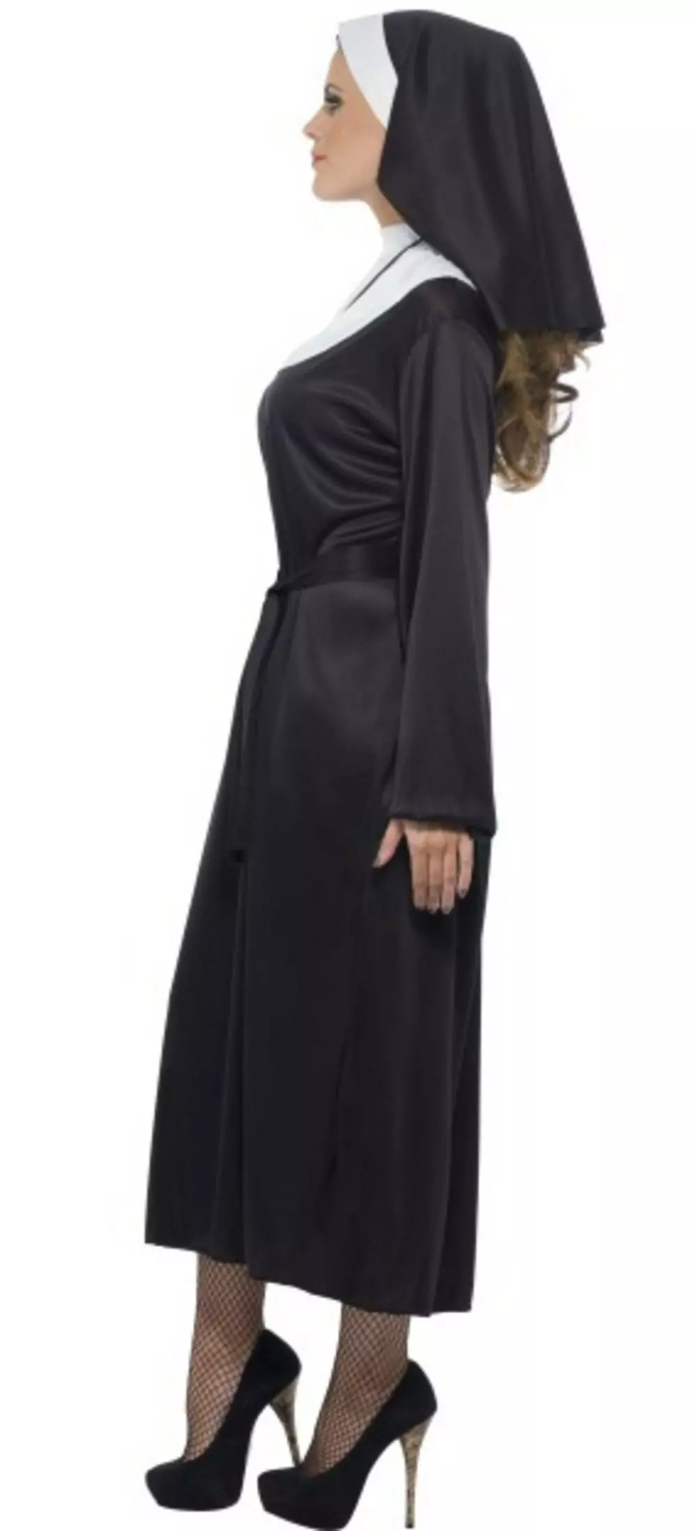 Womens Nun Fancy Dress Costume 2 Womens Nun Fancy Dress Costume - Image 2