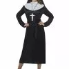 Womens Nun Fancy Dress Costume