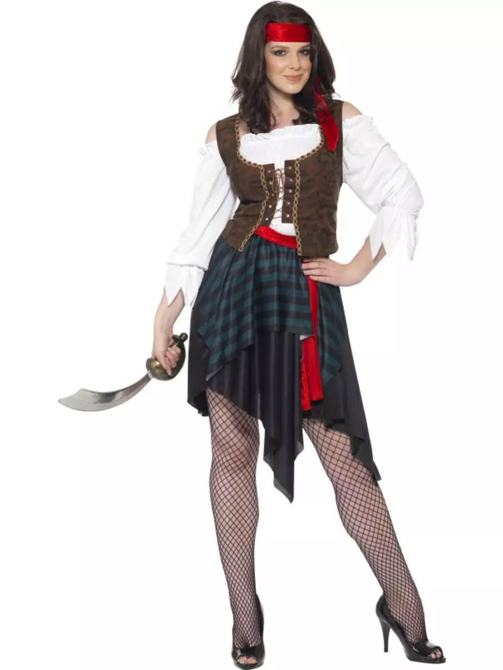 Fever Sultry Pirate Costume 1 Fever Sultry Pirate Costume