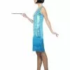 Teal Flirty Flapper Costume