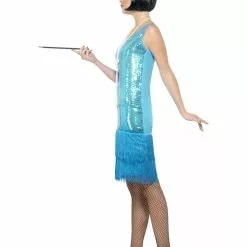 Teal Flirty Flapper Costume