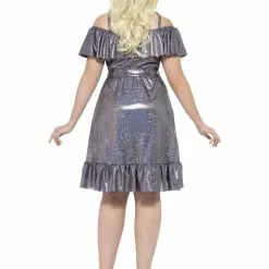 Curves 70s Disco Diva Costume -All Ladies Costumes Sales lrgscale24342 B