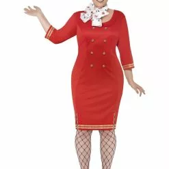 Curves Air Hostess Costume