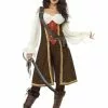 Pirate Wench Fancy Dress Costume