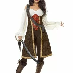 All Ladies Costumes Sales 43 Pirate Wench Fancy Dress Costume