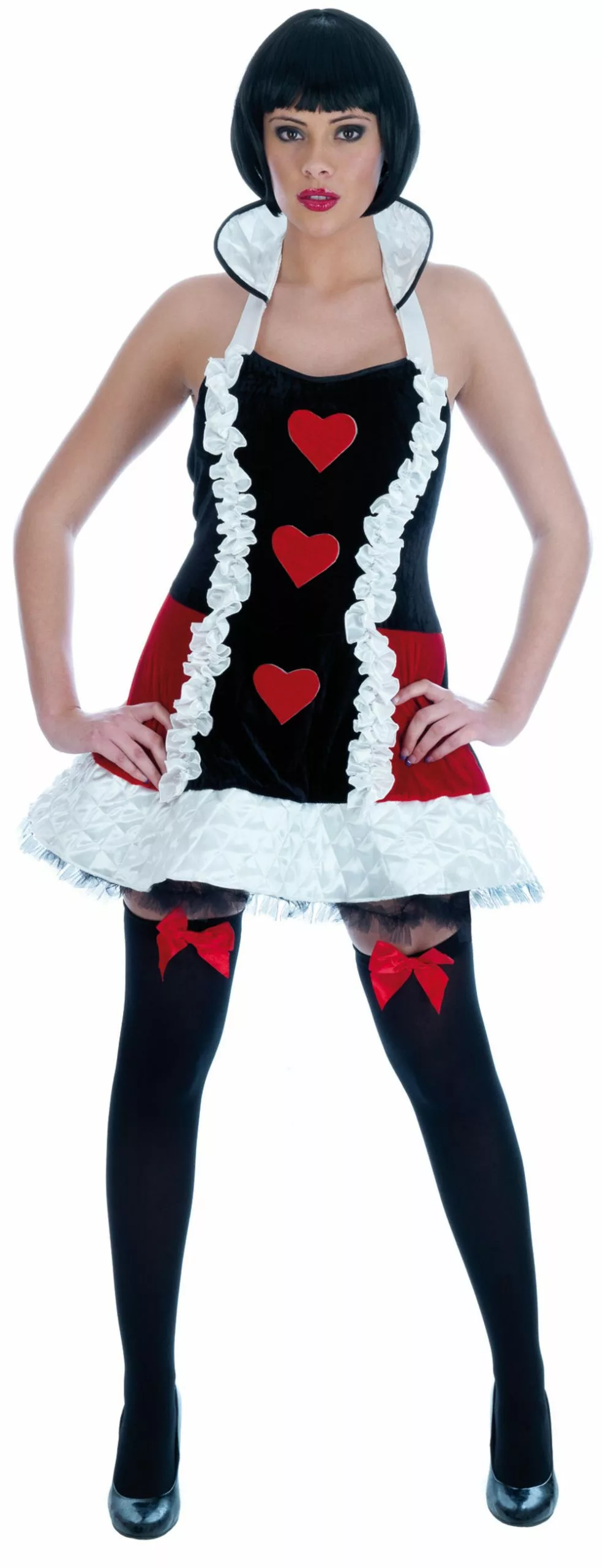 Queen Of Hearts Fancy Dress Costume 1 Queen Of Hearts Fancy Dress Costume