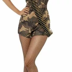 Sexy Army Girl Fancy Dress