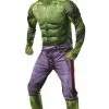 Mens Hulk Deluxe Costume