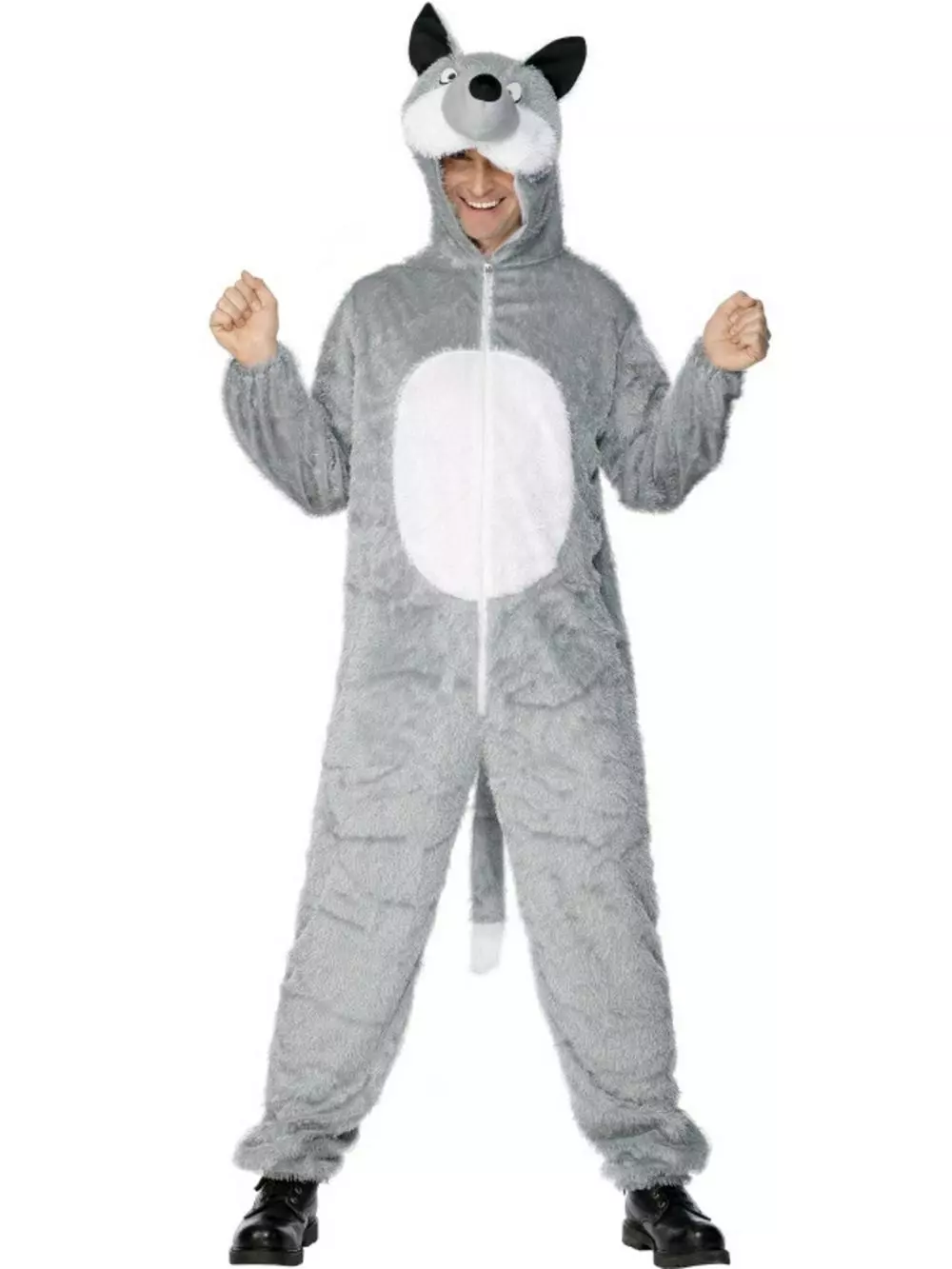 Adults Wolf Costume Costume 1 Adults Wolf Costume Costume