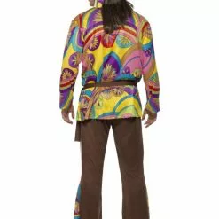 Psychedelic 60s Hippie Fancy Dress -All Ladies Costumes Sales lrgscale32032 b