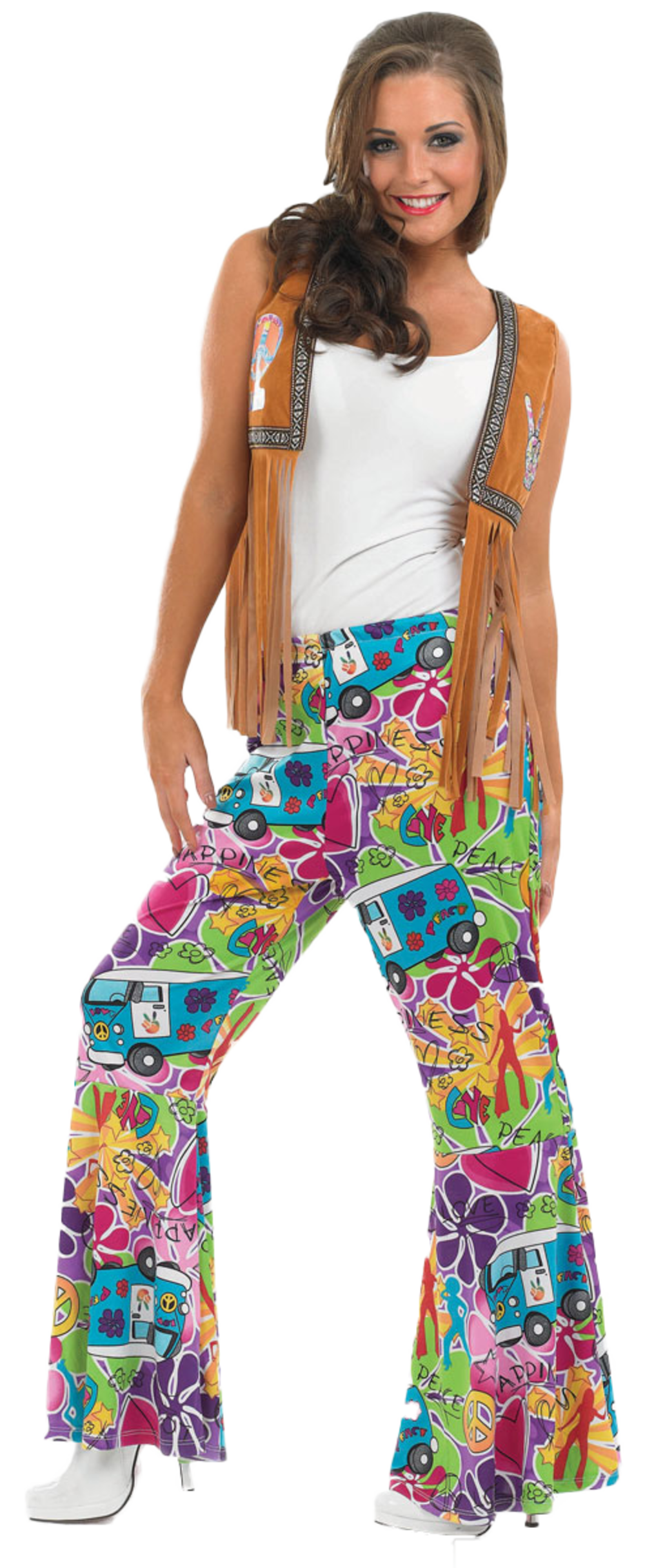 60s Hippie Patterned Flares 1 60s Hippie Patterned Flares