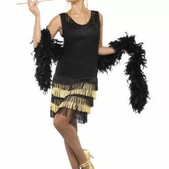 All Ladies Costumes Sales 11 1920s Fringed Flapper Ladies Costume