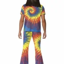 60s Tie Dye Top And Flared Trousers 5 60s Tie Dye Top And Flared Trousers -All Ladies Costumes Sales lrgscale35431 b