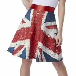 Ladies Union Jack Skirt -All Ladies Costumes Sales lrgscale42327 S
