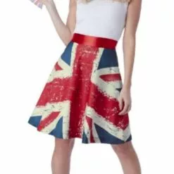 Ladies Union Jack Skirt