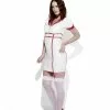 Fever Role-Play Nurse Wet Look Ladies Costume