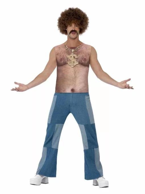 Realistic 70s Hairy Chest Top 3 Realistic 70s Hairy Chest Top -All Ladies Costumes Sales lrgscale43514
