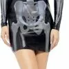 Fever Miss Whiplash Skeleton Costume