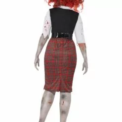 Curves Zombie School Girl Ladies Costume -All Ladies Costumes Sales lrgscale44350 B