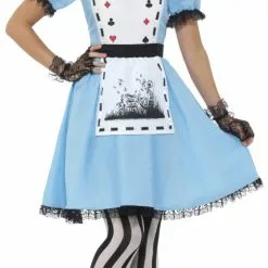 Deluxe Dark Tea Party Alice Ladies Costume