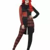 Ladies Sinister Jester Costume
