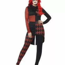 Ladies Sinister Jester Costume