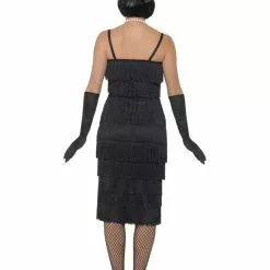 Black Flapper Costume -All Ladies Costumes Sales lrgscale45502 B