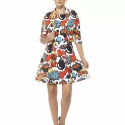 Comic Strip Suit Ladies Costume