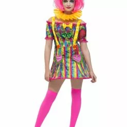 Fever Patchwork Clown Costume