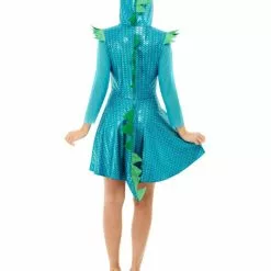 Blue Dragon Ladies Costume -All Ladies Costumes Sales lrgscale47769 B