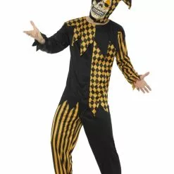 Evil Court Jester Fancy Dress
