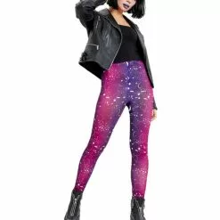 Galactic Print Leggings
