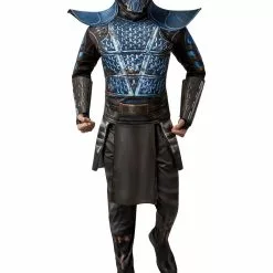 Licensed Mens Sub Zero Mortal Combat Costume