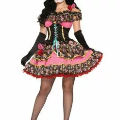 Day Of The Dead Senorita Ladies Costume