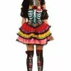 Day Of The Dead Senorita Costume, Ladies Halloween Costumes