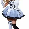 Scary Jester Ladies Fancy Dress