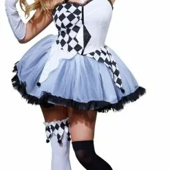 Scary Jester Ladies Fancy Dress