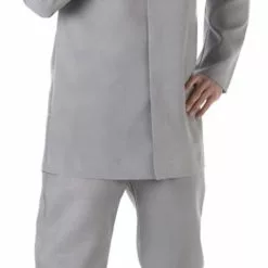 60s Grey Suit Mens Costume
