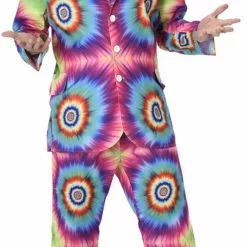 Tie Dye Suit Mens Costume