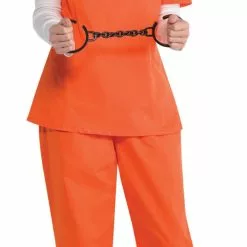 Orange Prisoner Ladies Costume