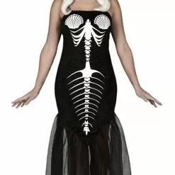 Ladies Skull Mermaid Costume