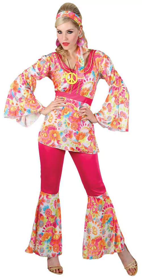 Hippie Honey 60s Costume 1 Hippie Honey 60s Costume