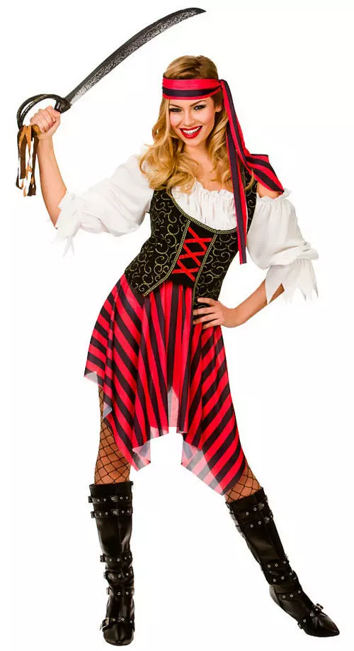 Ladies High Seas Pirate Costume 1 Ladies High Seas Pirate Costume