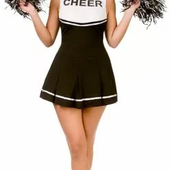 Black/White Cheerleader Costume