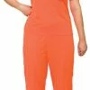 Orange Convict Ladies Costume