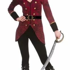 Deluxe Pirate Captain Ladies Costume