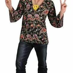 Groovy Hippie Shirt Costume -All Ladies Costumes Sales lrgscaleEM 3150