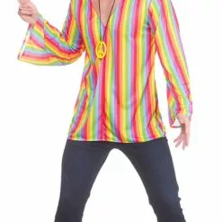 Mens Rainbow Hippie Shirt