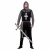 Mens Medieval Black Knight Costume